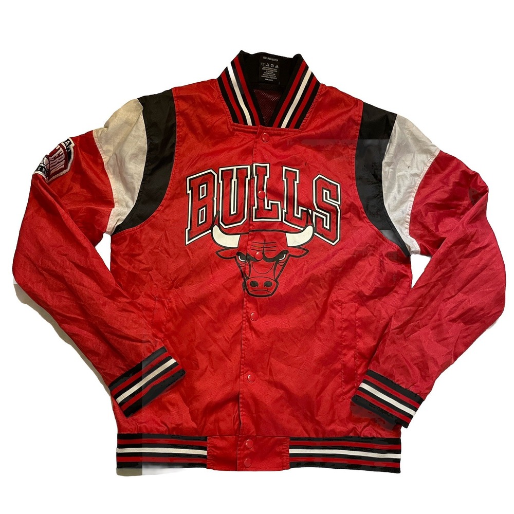 NBA Chicago Bulls Basketball Sports Jacket Adult Size Medium Eastern Conference